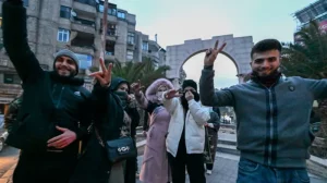 Rebels declare end of Assad rule in Syria