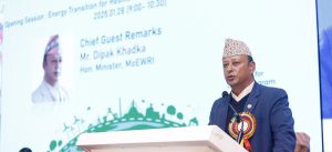 Energy Minister Khadka vows sustainable energy development along with net-zero carbon emission