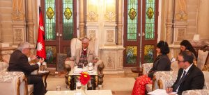 Israeli Ambassador Bass pays courtesy call on PM Oli