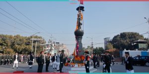 President Paudel garlands Prithvi Narayan Shah’s statue (Photo Feature)