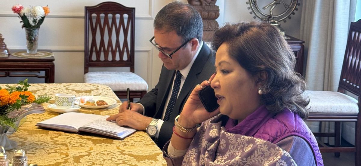 Foreign Minister Dr Rana holds telephonic talks with Qatar’s minister for Bipin Joshi’s release