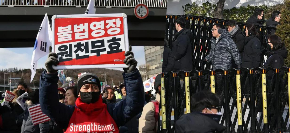 Military stops police from arresting South Korea’s suspended President Yeol