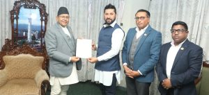 RSP Chairperson Rabi Lamichhane meets Speaker Ghimire (Photos)