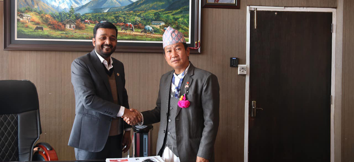 Minister Yadav pledges initiatives for resolving water supply problem in Dharan