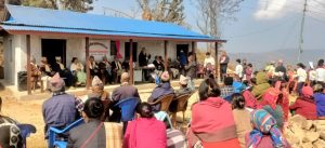 Health unit set up at Lungthung of Bhojpur