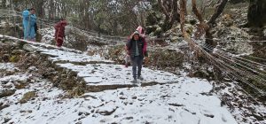 Snowfall at Pathivara