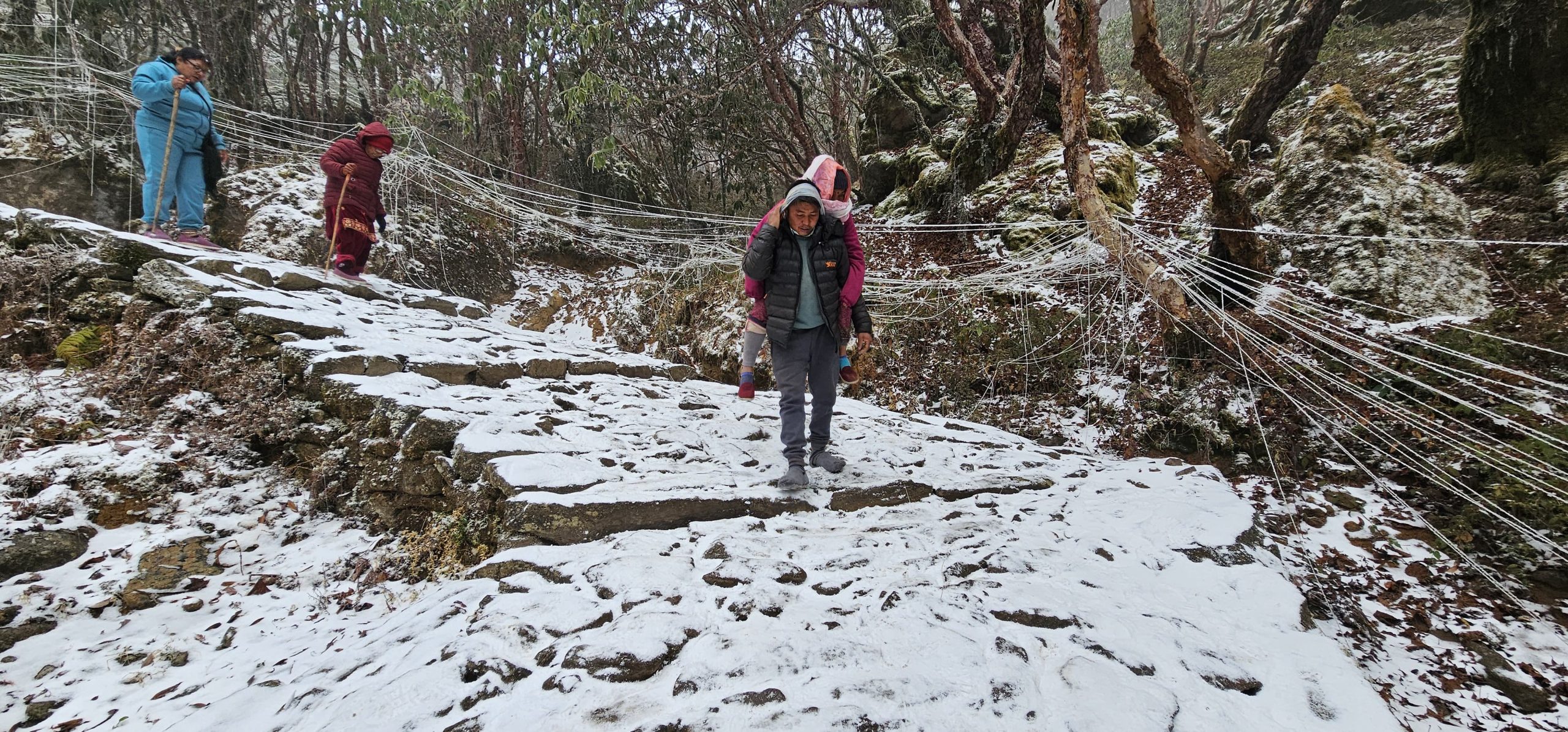 Snowfall at Pathivara