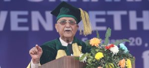 PM Oli urges university students to use their knowledge sincerely in nation’s interest