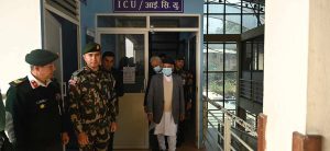 President Paudel briefed about health condition of Finance Minister Paudel and Mayor Acharya