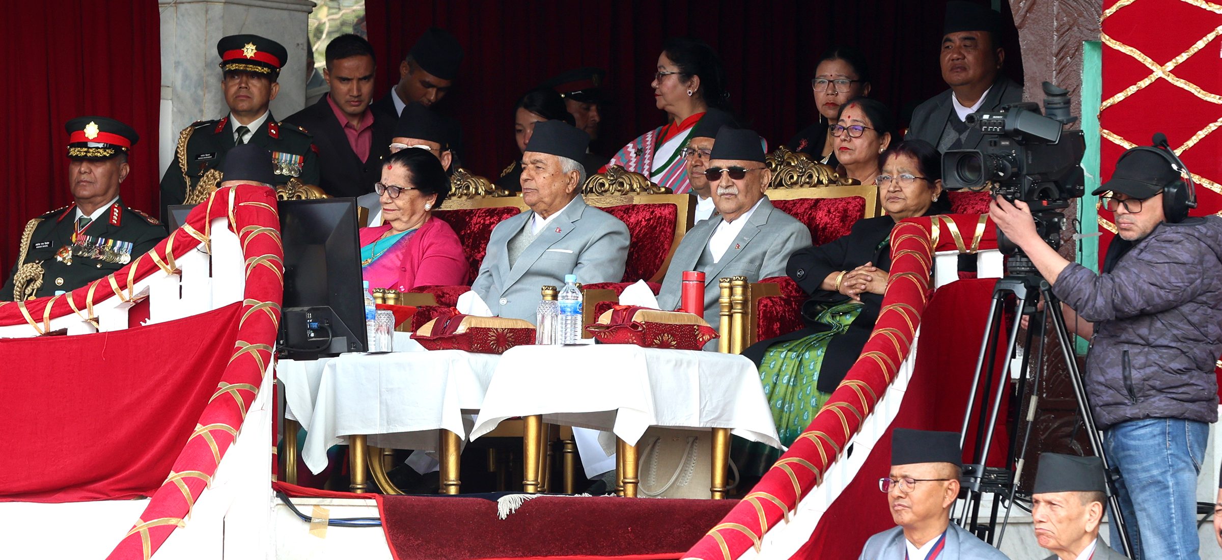 President Paudel, PM Oli observe Mahashivaratri and Army Day at Tundikhel