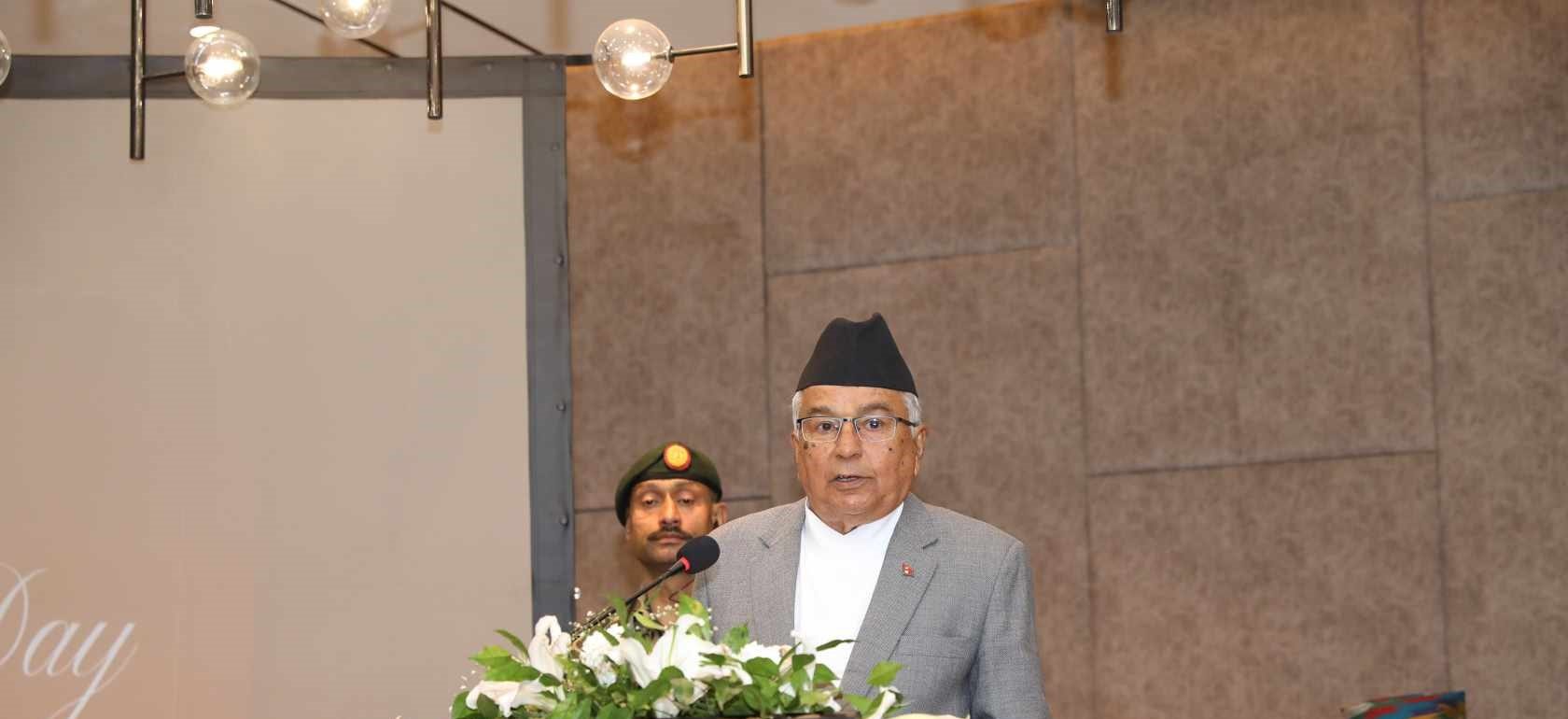 President Paudel stresses on equal access to health services