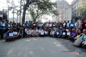 FNJ’s protest against ‘murder’ of journalist Suresh Rajak (Photo Feature)