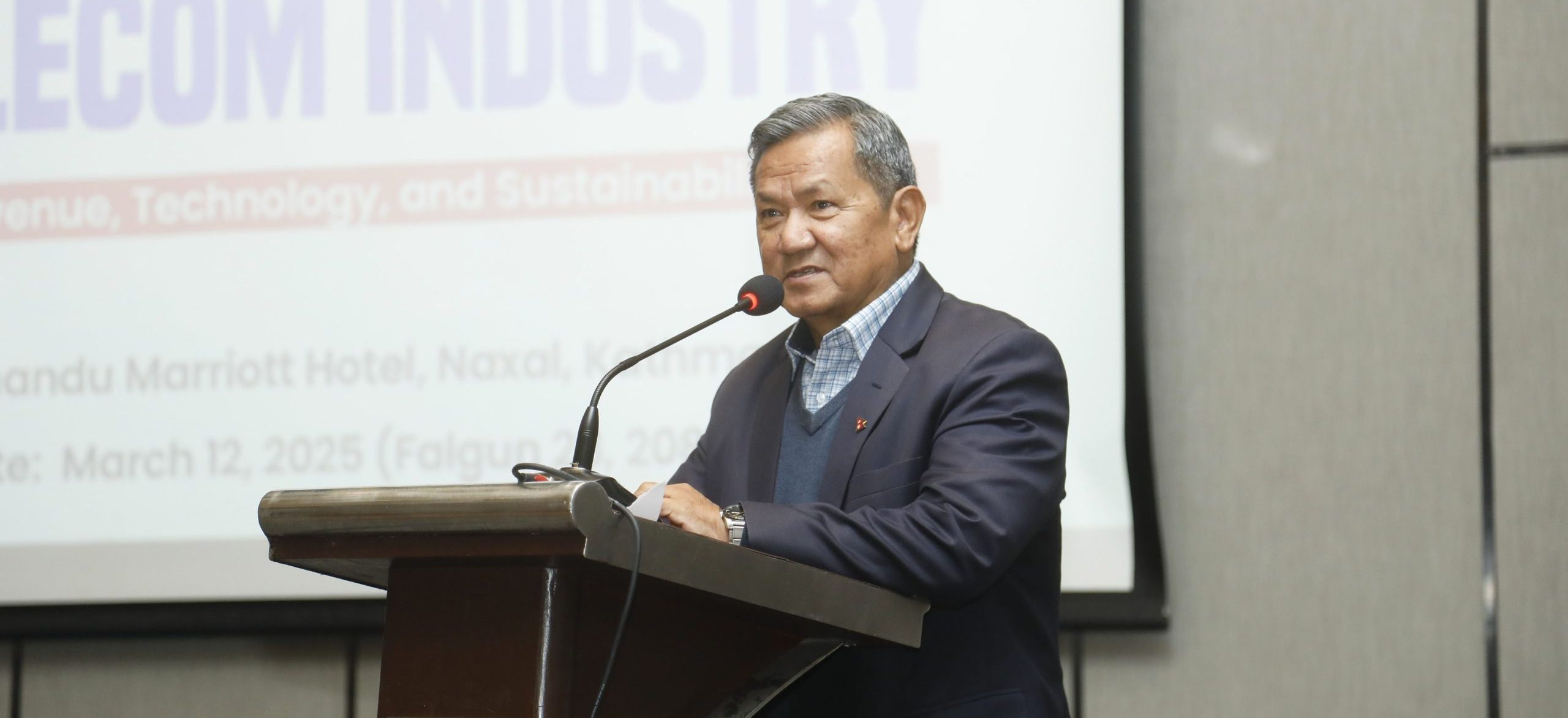 Minister Gurung presses need for reforms in telecommunication industry