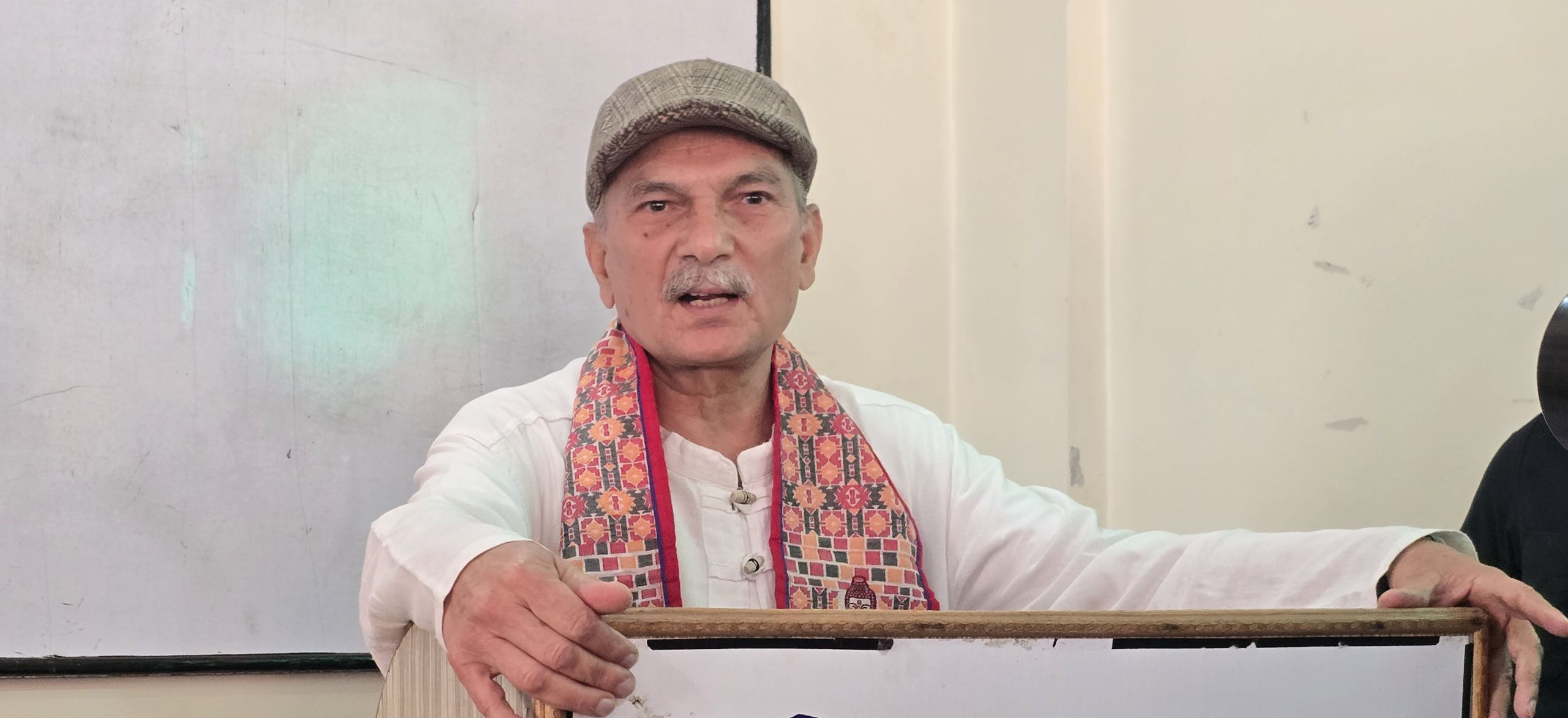 Dr. Bhattarai bats for directly elected head