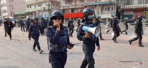 Police prepare to impose curfew at Tinkune
