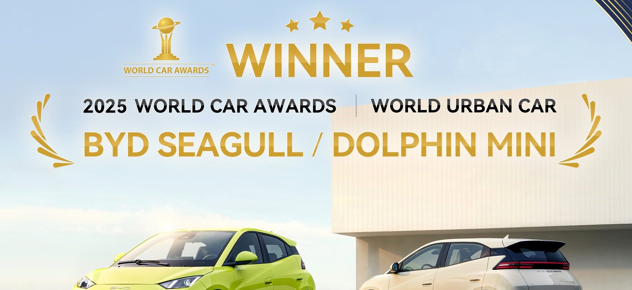 BYD wins “World Urban Car” award at 2025 WCA