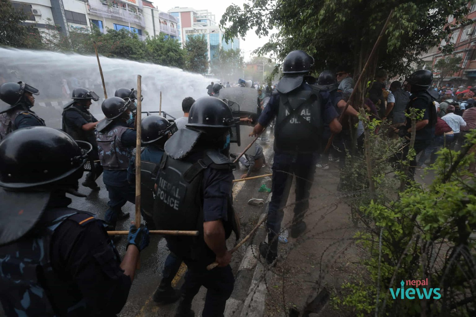 water cannon