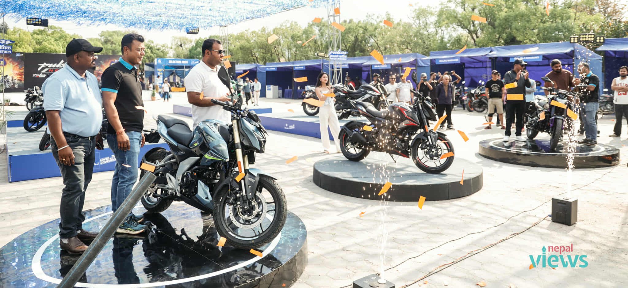 Bajaj Launches Pulsar N160 and N125 in Nepal (Photos)