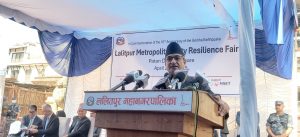 Home Minister Lekhak warns against inviting disaster destroying nature