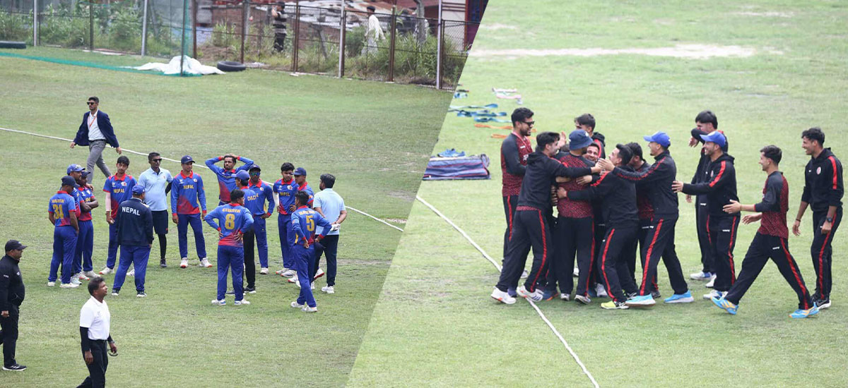 Heartbreak for Nepal, Celebration for Afghanistan as Rain Decides Fate (Photo Feature)