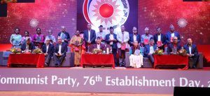PM Oli honours 6 senior communist leaders