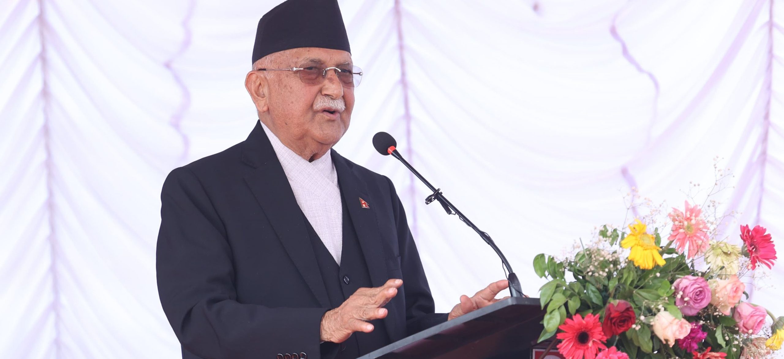 PM Oli: Incumbent government for good governance, prosperity and political stability