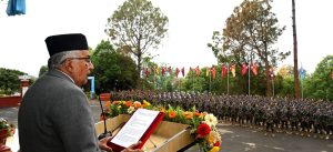 President Paudel: Nepali Army is nation’s prestige representing in international level