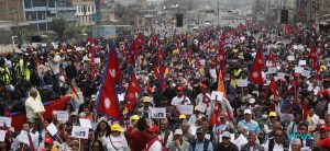 RPP’s mass demonstration at Balkhu (Photo Feature)