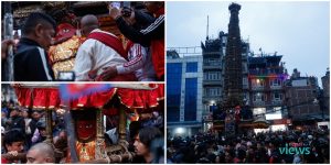 Rato Matsyendranath mounted in Chariot (Photo Feature)