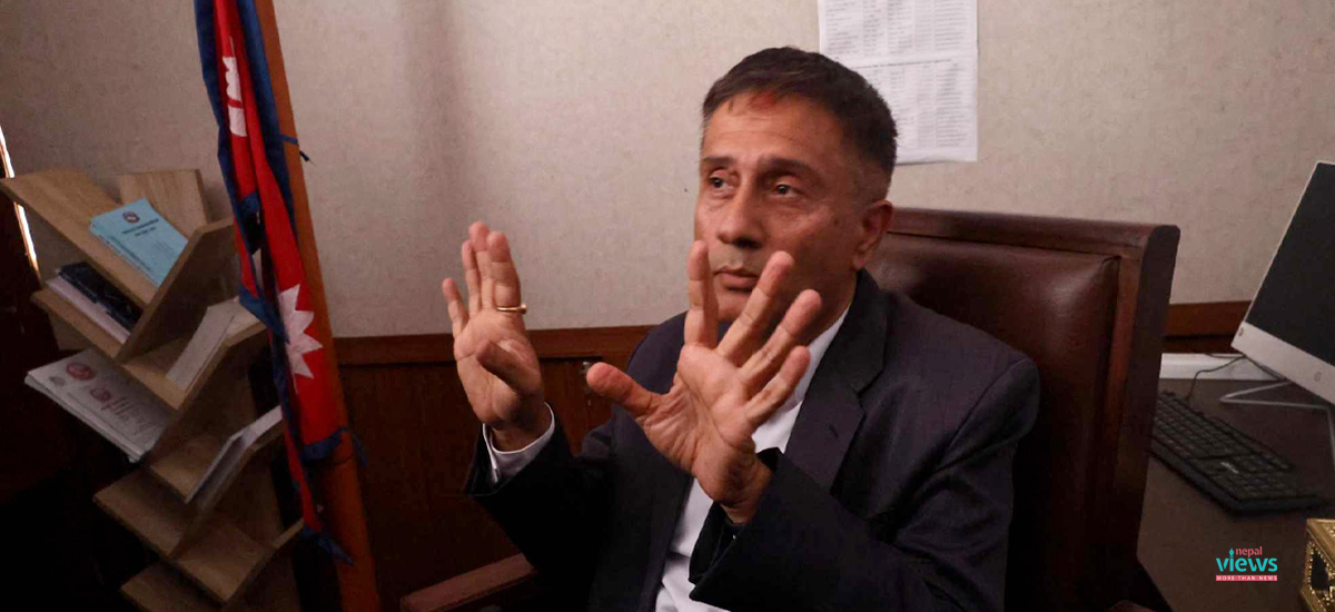 Chief Administrative Officer Saroj Guragain returns on his responsibilities (Photo Feature)