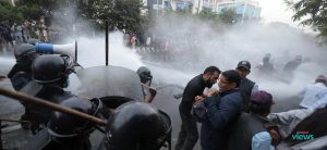 Day 26: Police use water cannons to control agitating teachers (Photos)