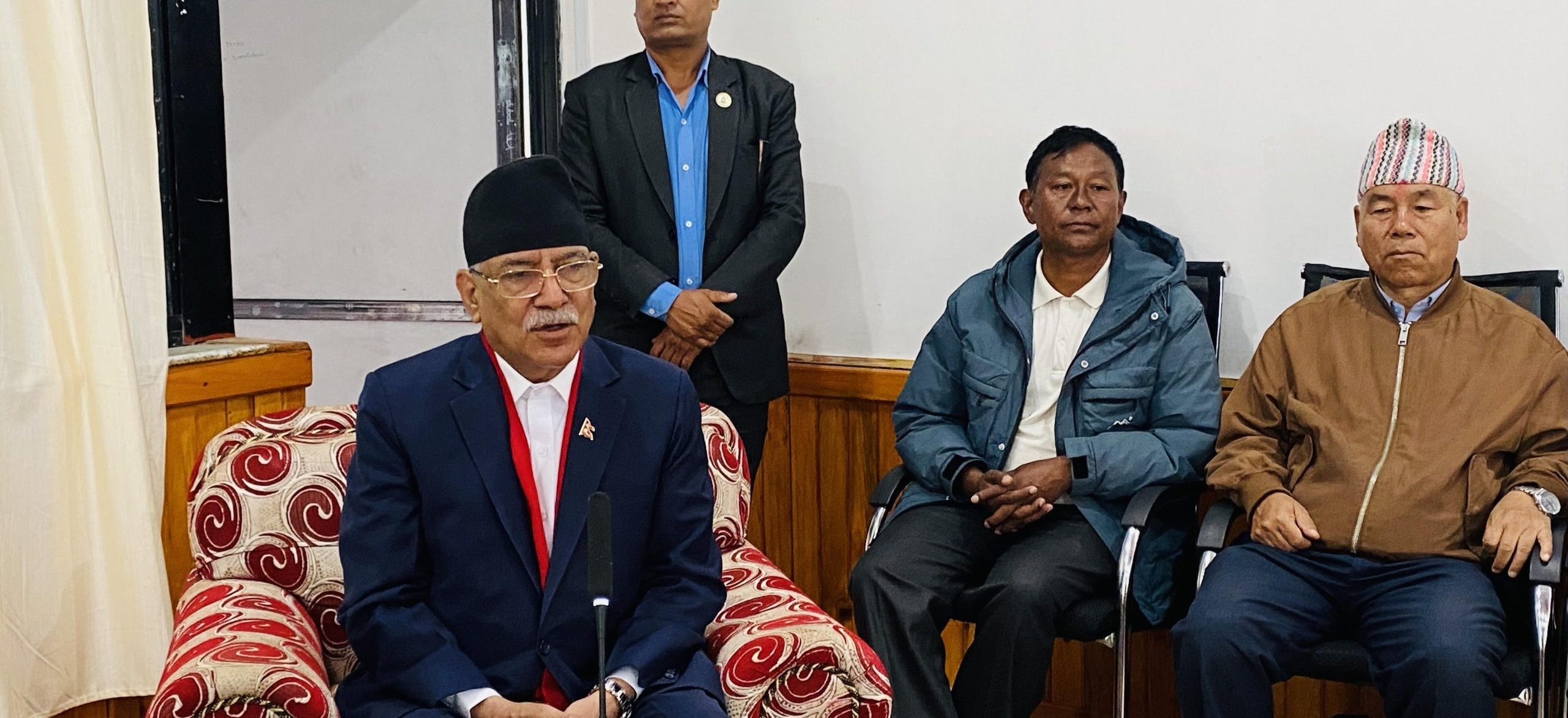 Prachanda: Infrastructure development high priority for CPN(Maoist Centre)