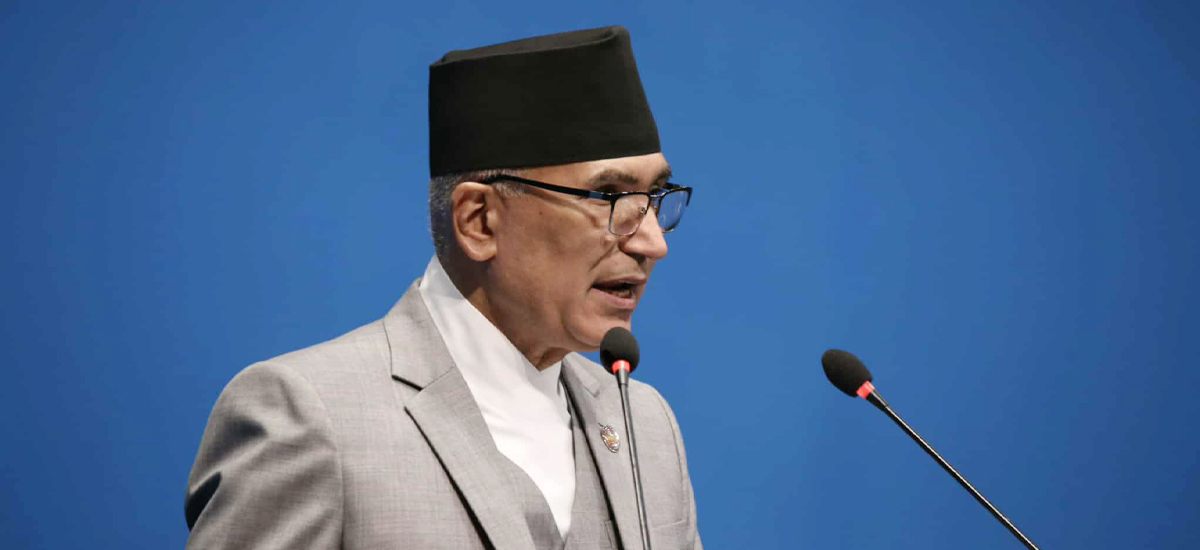 Minister Poudel: Less foreign aid received in recent years