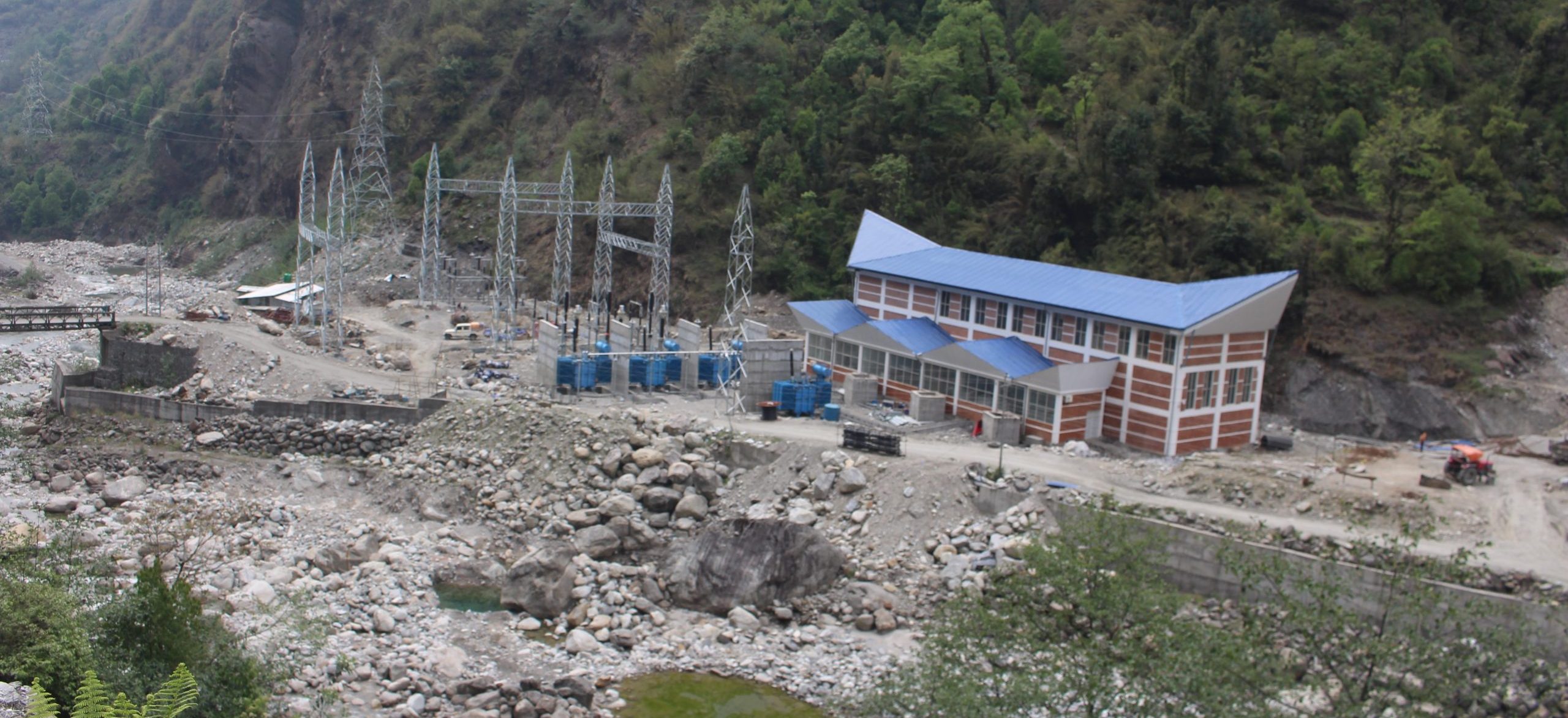 Construction of Thulokhola hydro project of 21.3 megawatt capacity in final stage