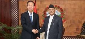 Vice Chairperson of NPC of China pays courtesy call on PM Oli