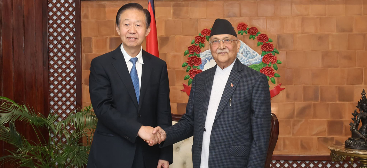 Vice Chairperson of NPC of China pays courtesy call on PM Oli