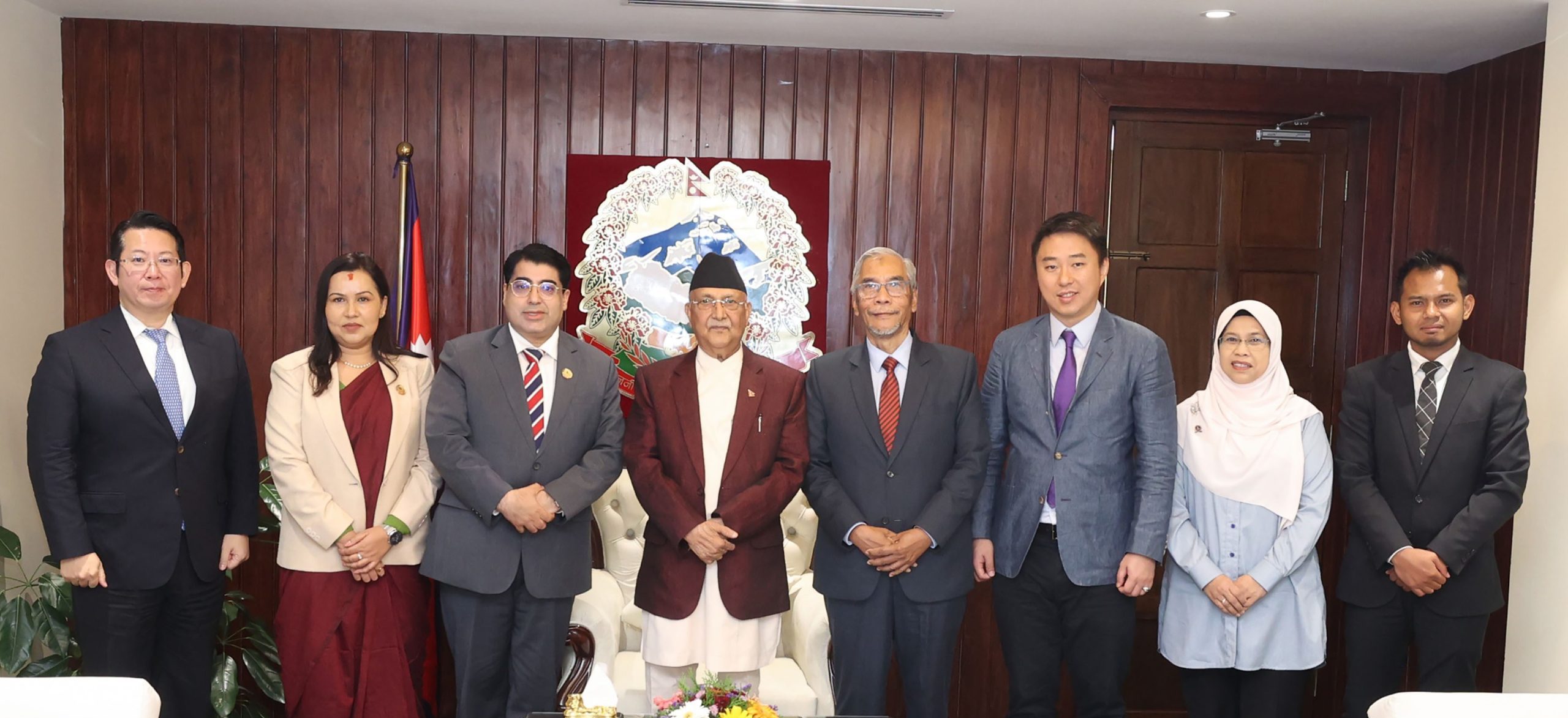 Inter-Parliamentary Speakers’ Conference delegation calls on PM Oli