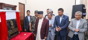 PM Oli inaugurates construction of ‘Cinepa’ film studio