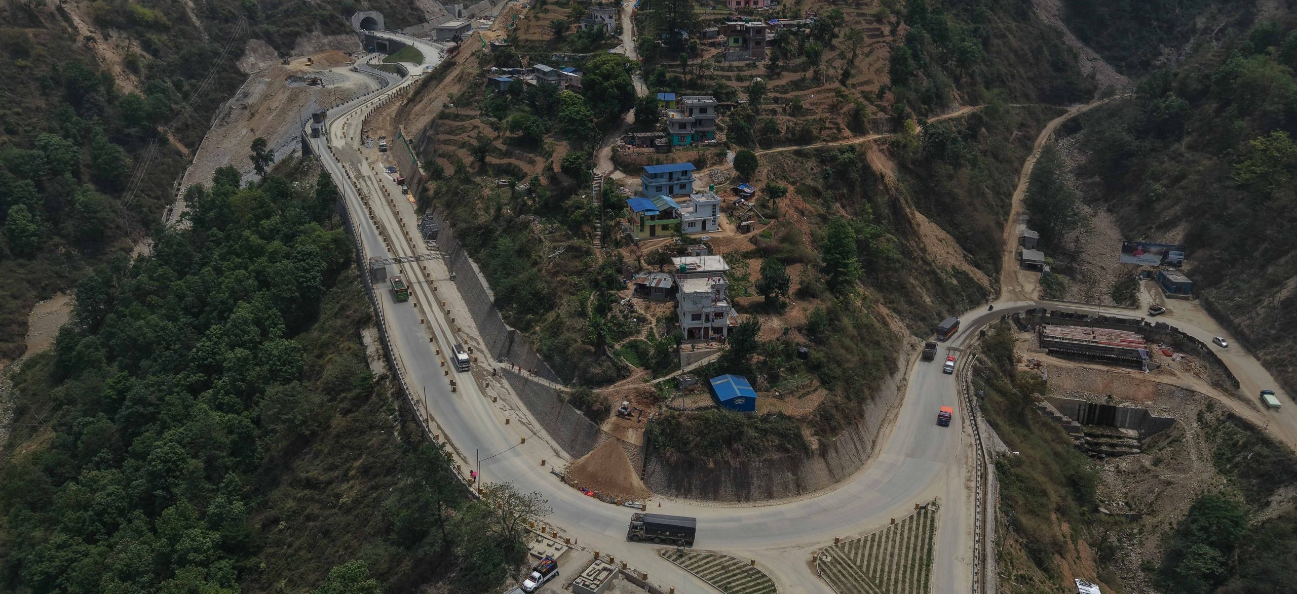‘Nagdhunga-Naubise’ road section to remain closed for 4 hours during night (Photos)