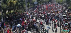 RPP-led demonstration to roam around Tundikhel (Photo Feature)