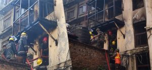 Makhan Tole’s fire brought under control (Photos)