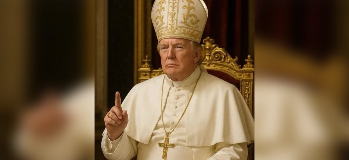 President Trump criticized for posting AI Image of himself as Pope