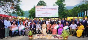 Government of India gifted 40 Ambulances in various districts of Nepal