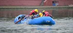 Rescue drills conducted in Ranipokhari (Photos)