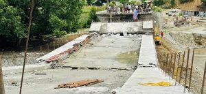 Under-construction bridge in Ramechhap collapses before completion