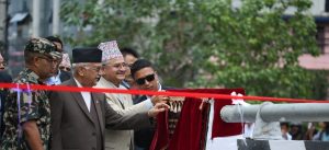 PM Oli inaugurates Gwarko overpass (Photos)