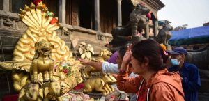 King Srinivasa Malla’s throne at Patan Durbar Square for public observation (Photos)