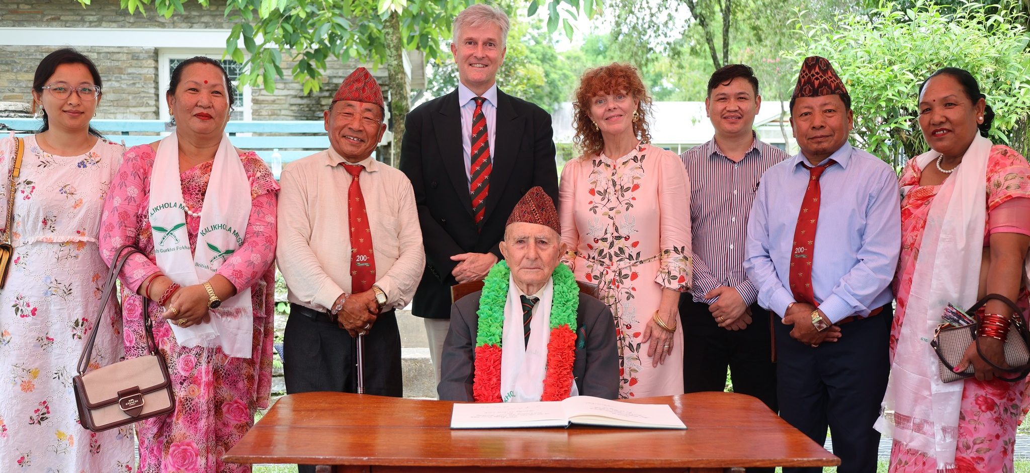 Gurkha legend Lieutenant Colonel J P Cross OBE marks centenary