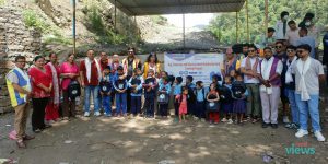 Lions Clubs distribute educational materials and uniforms to students in Sindhupalchok (Photo Feature)