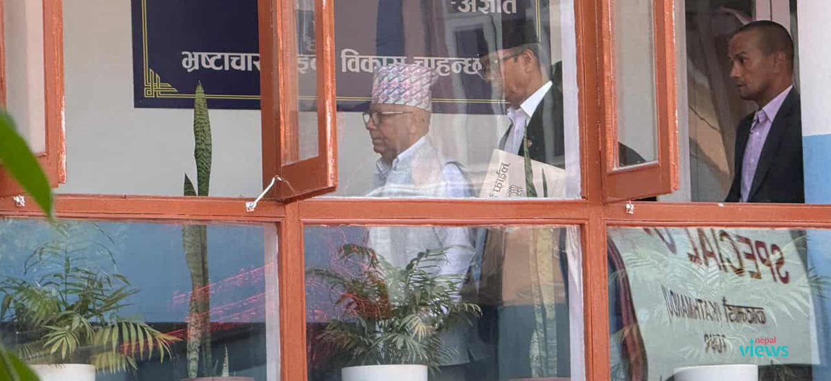 Madhav Kumar Nepal’s statement recording underway at Special Court